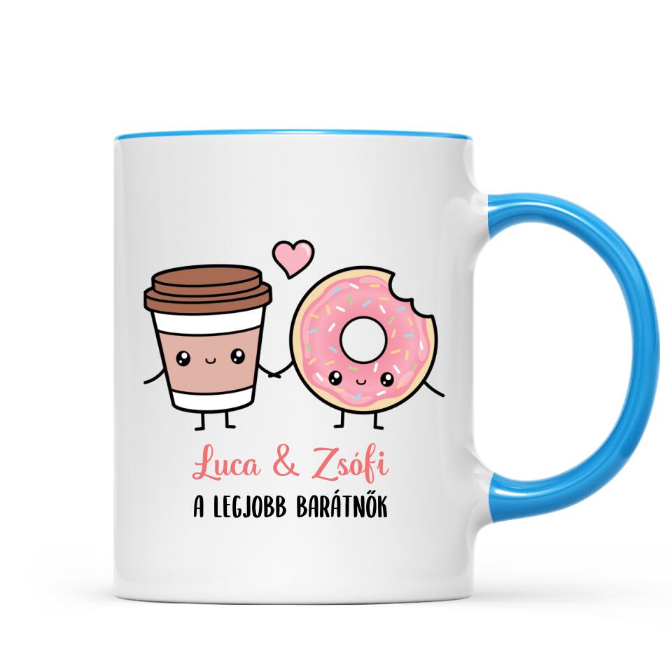 Egyedi bögre barátnőknek, pároknak - aranyos harapnivalók