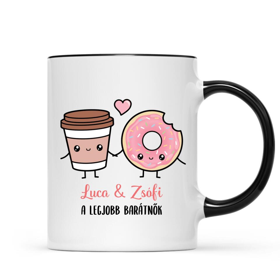 Egyedi bögre barátnőknek, pároknak - aranyos harapnivalók