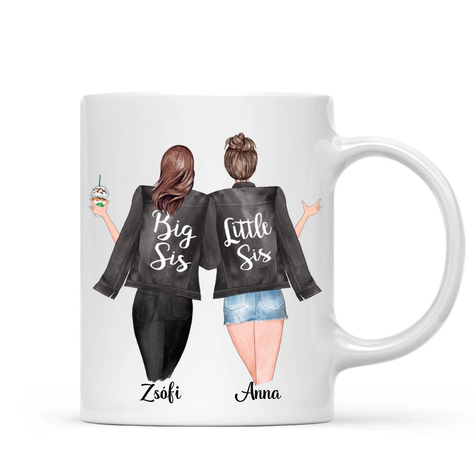 Egyedi bögre testvéreknek - köszönöm, hogy a tesóm vagy