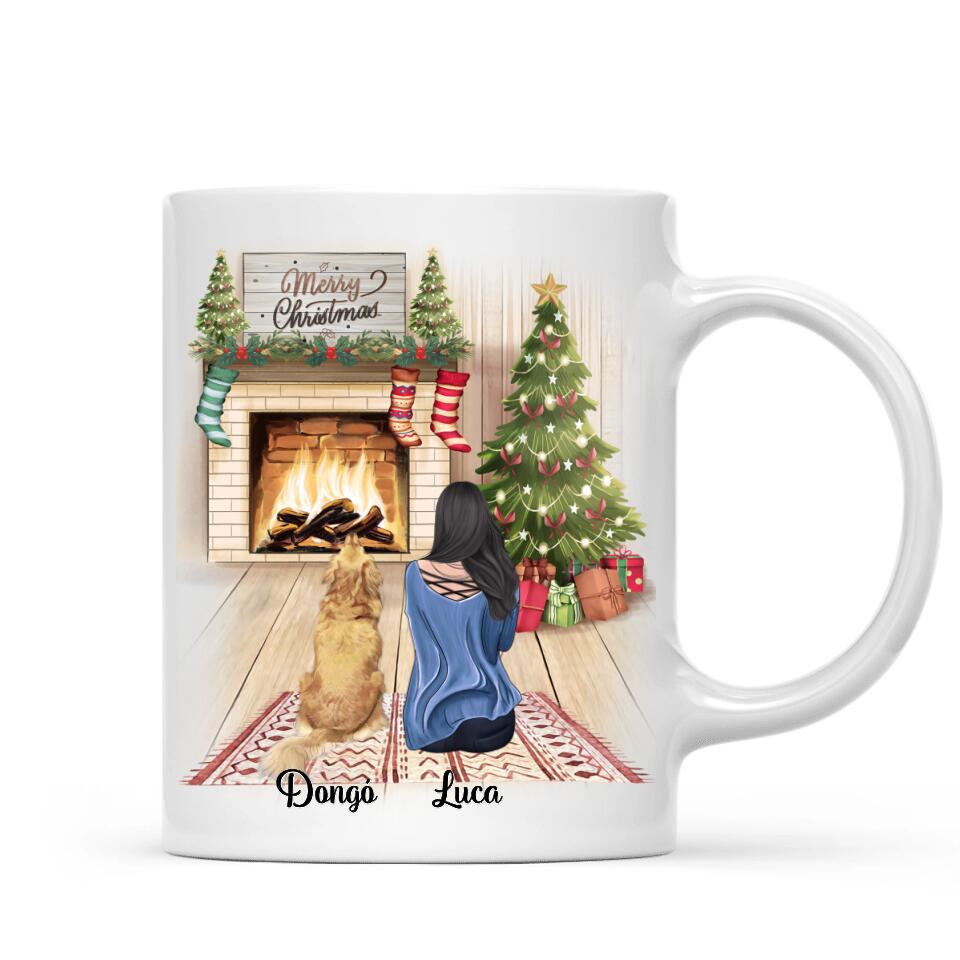 Egyedi karácsonyi kutyás bögre - Ő nem csak egy kutya