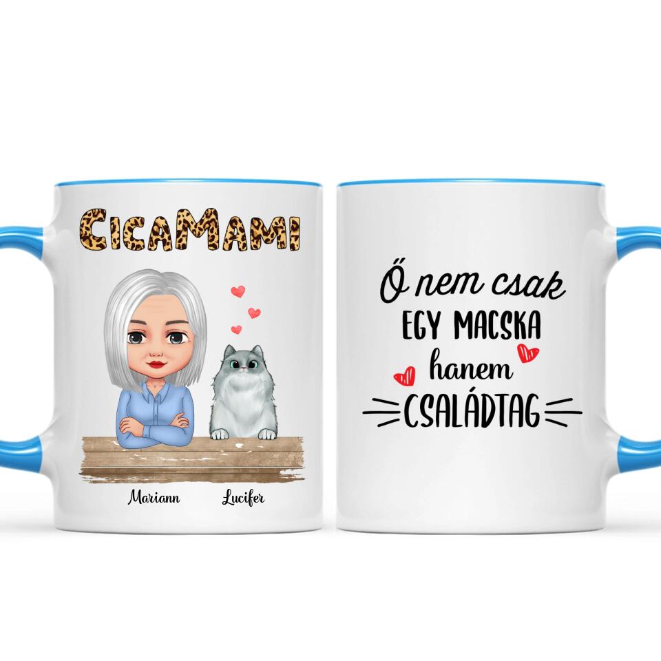 Egyedi bögre gazdiknak - chibi cicamami