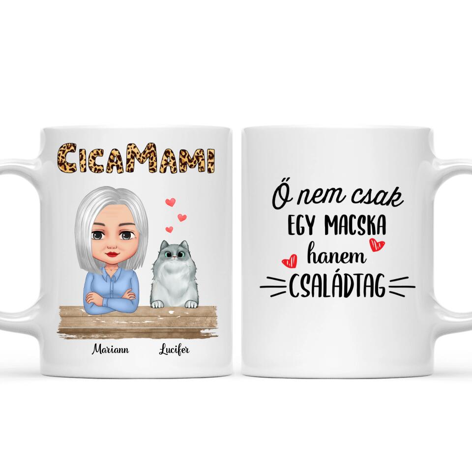 Egyedi bögre gazdiknak - chibi cicamami