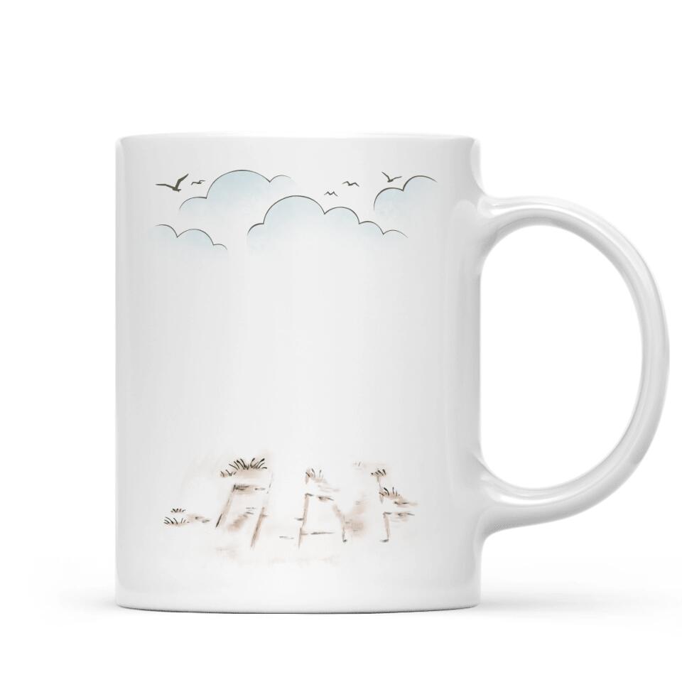 Egyedi bögre nagyszülőknek, akár 4 unokával