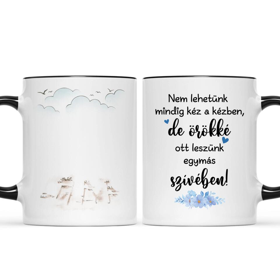 Egyedi bögre nagyszülőknek, akár 4 unokával