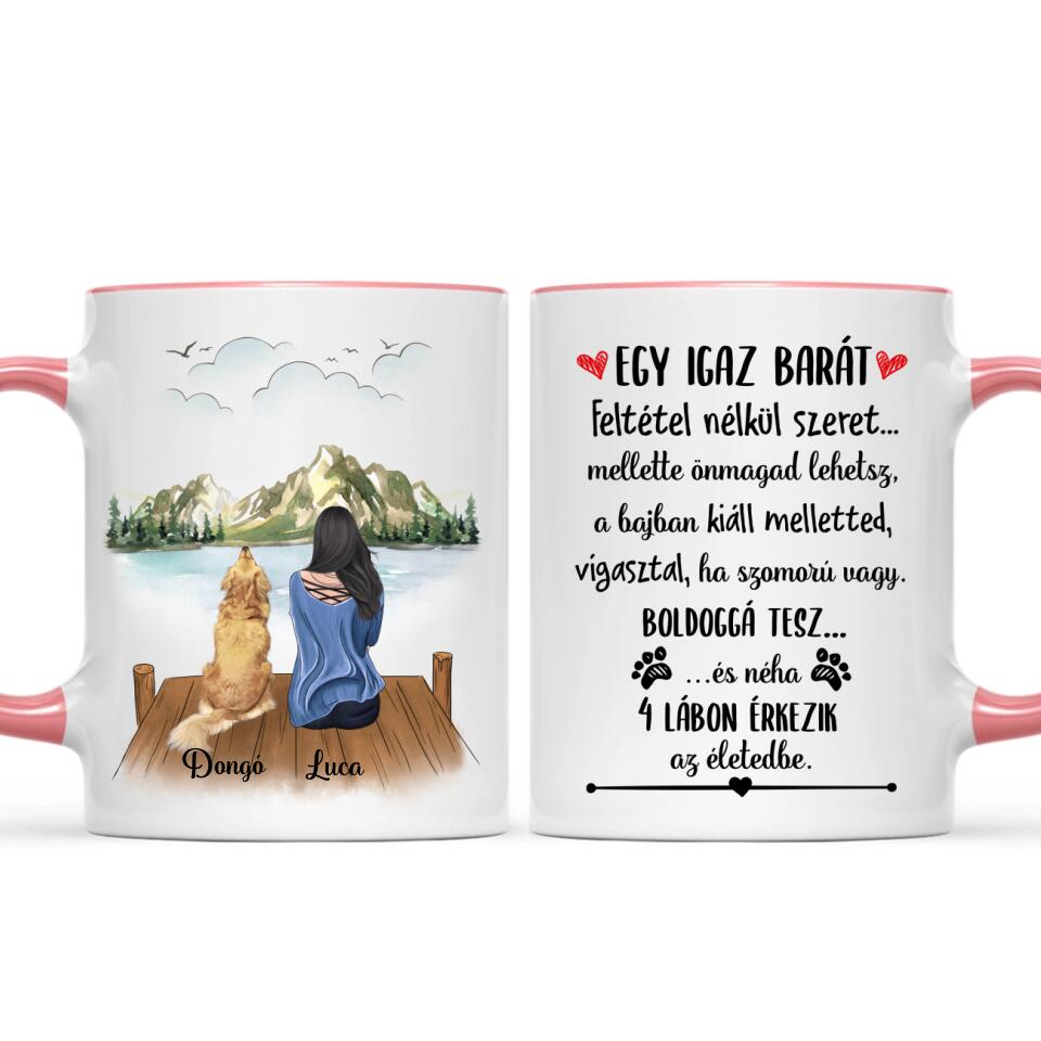 Egyedi kutyás bögre - Ő nem csak egy kutya