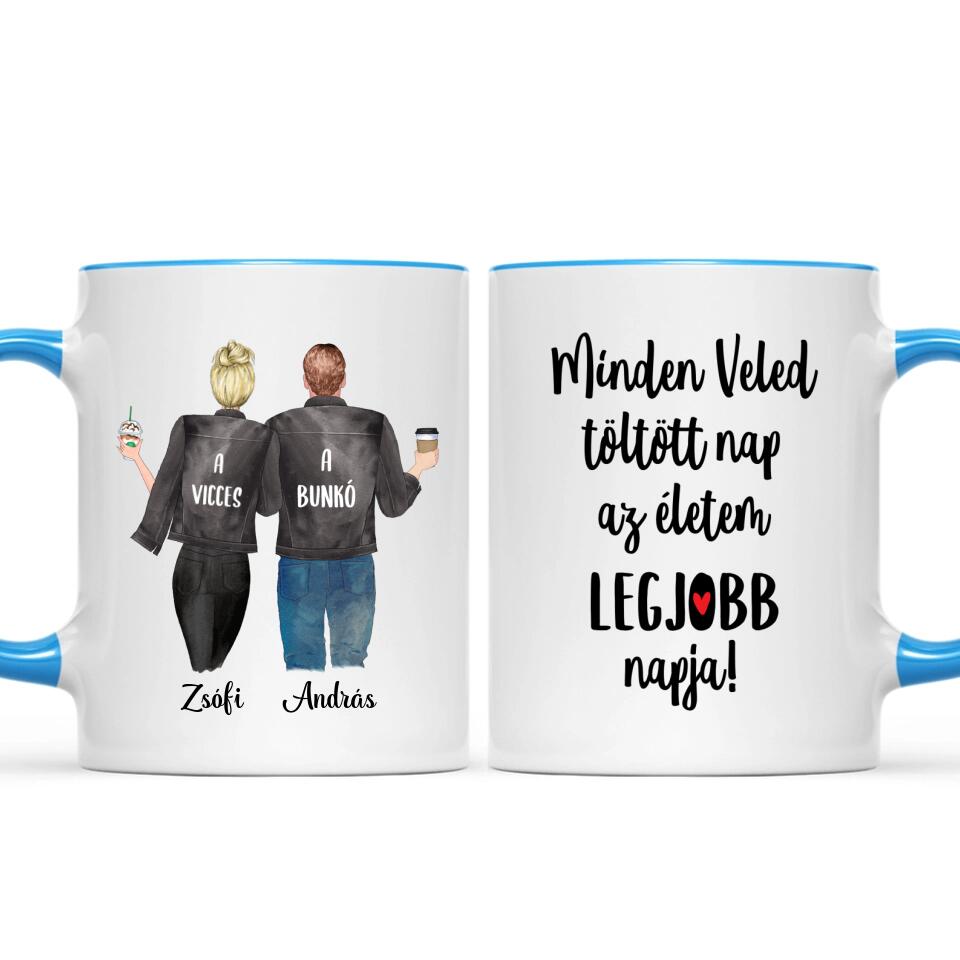 Egyedi bögre szerelmespároknak