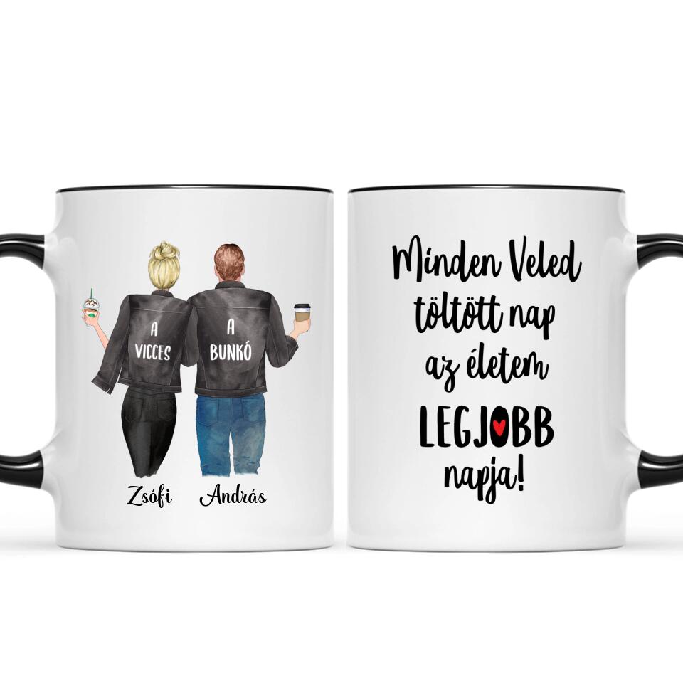 Egyedi bögre szerelmespároknak