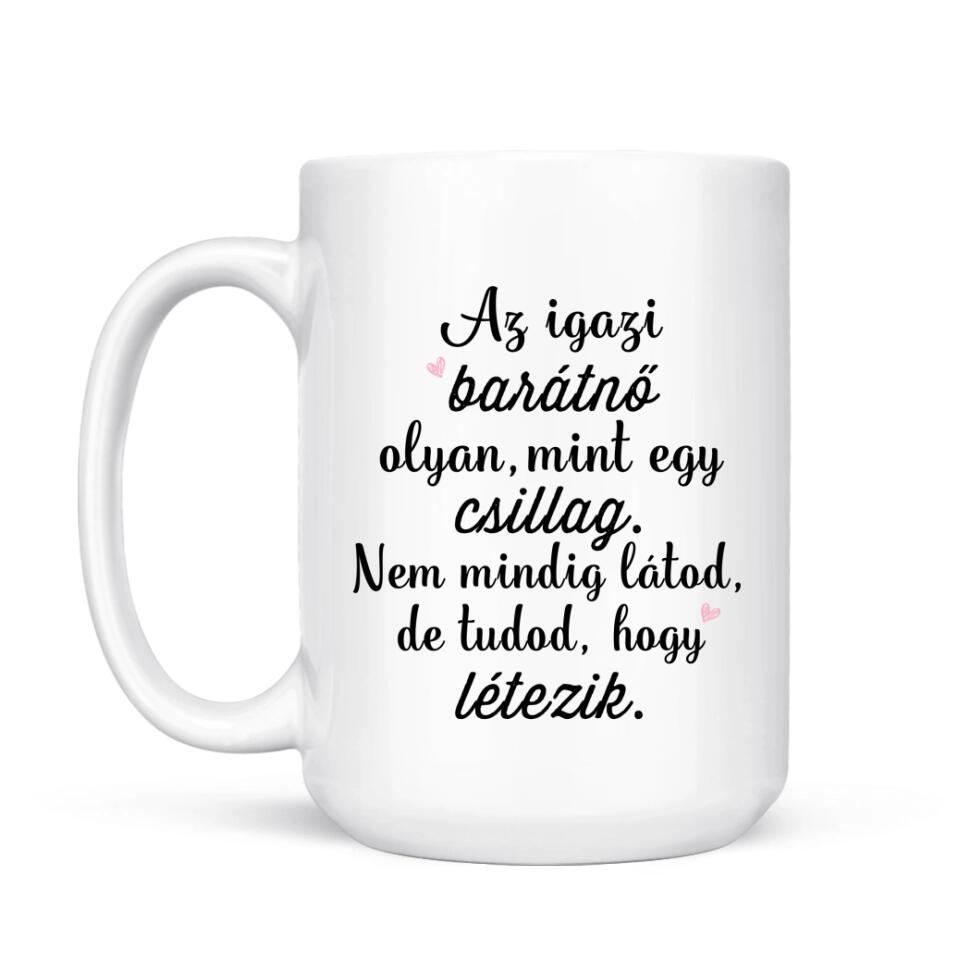 Egyedi barátnős bögre saját szöveggel