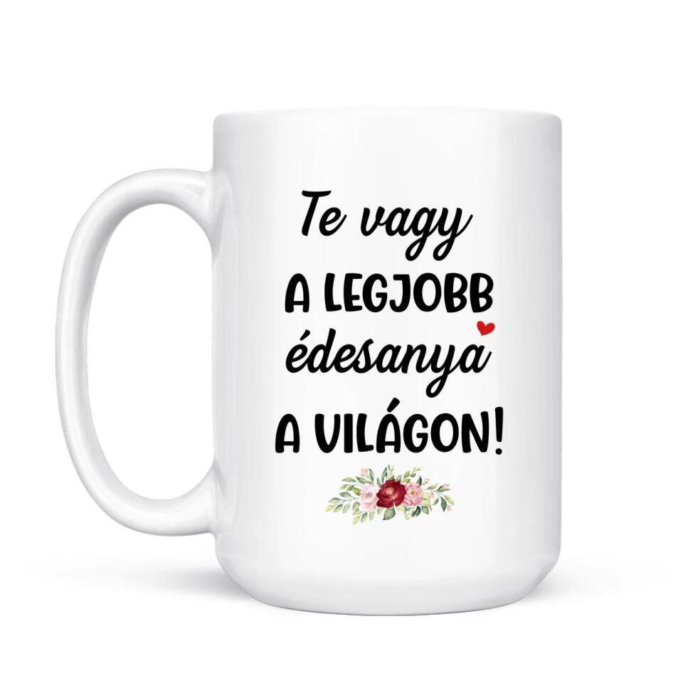 Egyedi bögre anyáknak, akár 3 gyermekkel