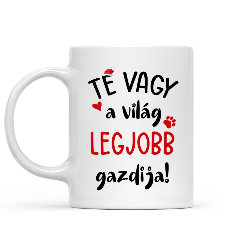 Egyedi karácsonyi kutyás bögre - Ő nem csak egy kutya