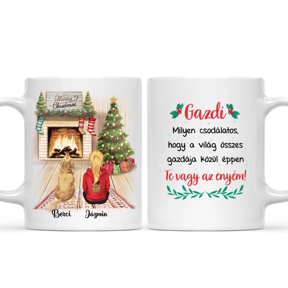 Egyedi karácsonyi kedvences bögre gyerekeknek - akár 3 kedvenccel