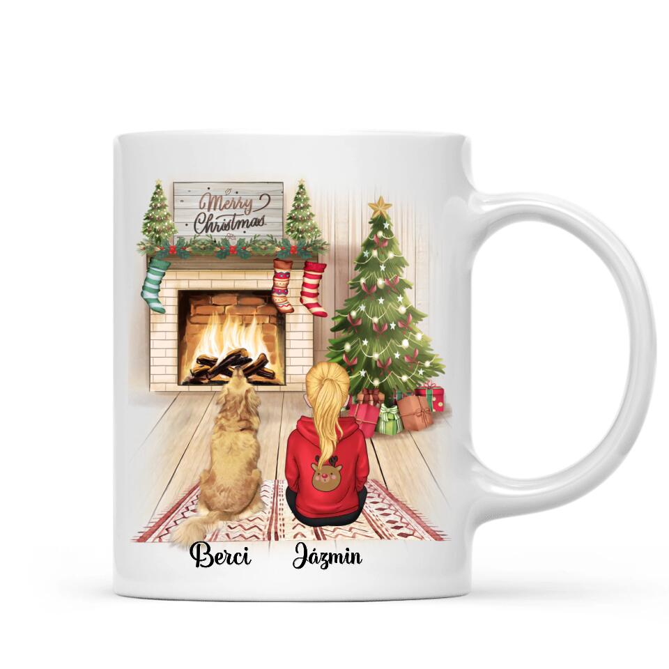 Egyedi karácsonyi kedvences bögre gyerekeknek - akár 3 kedvenccel