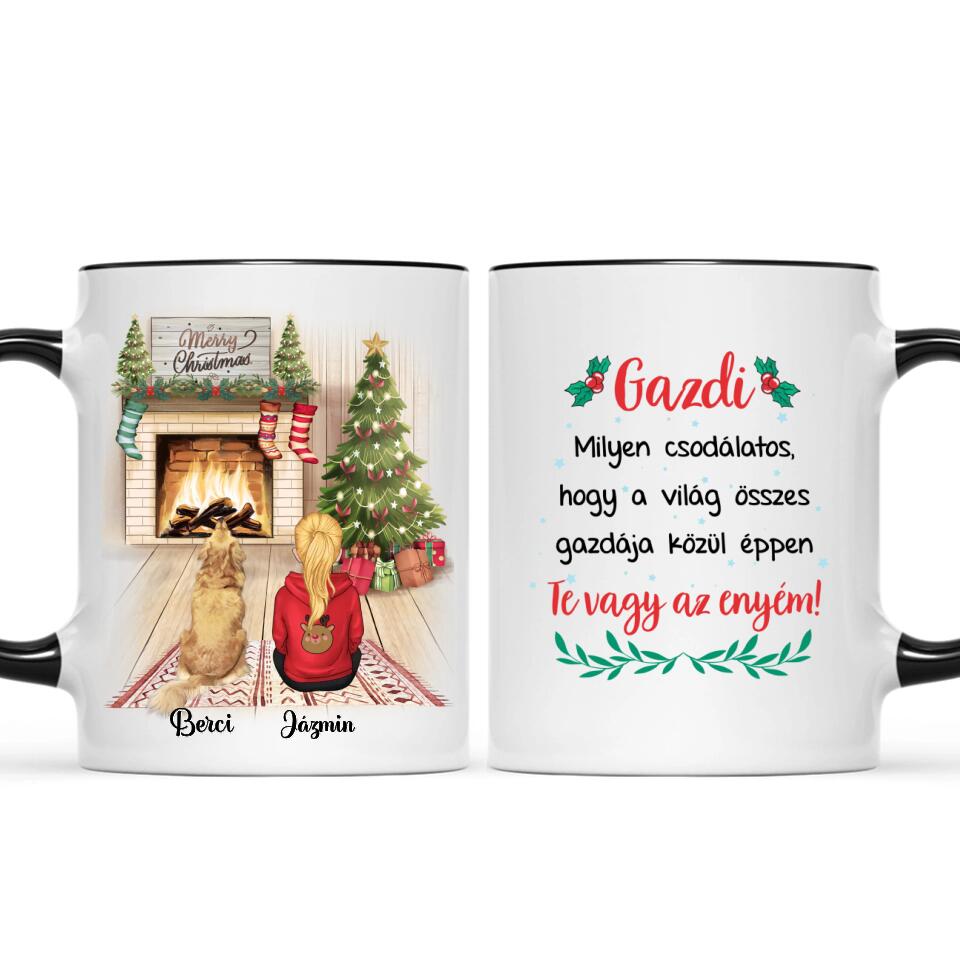 Egyedi karácsonyi kedvences bögre gyerekeknek - akár 3 kedvenccel