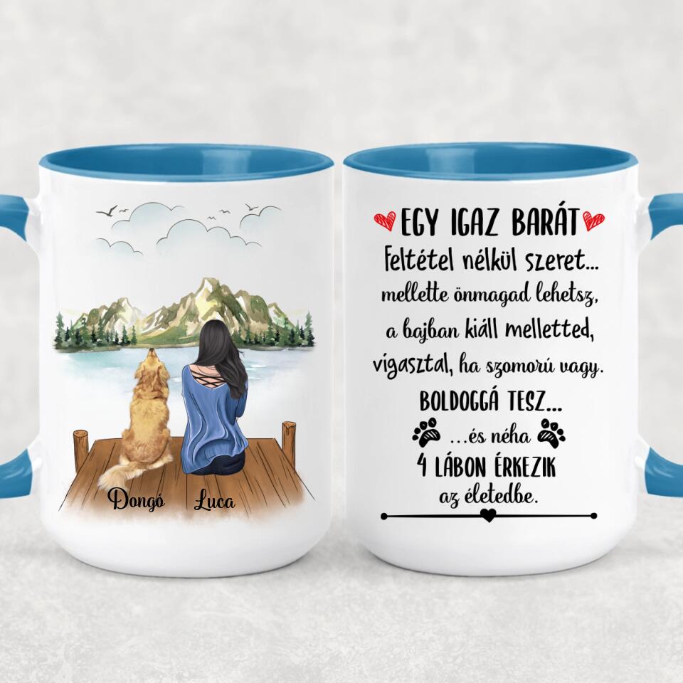 Egyedi kutyás bögre - Ő nem csak egy kutya