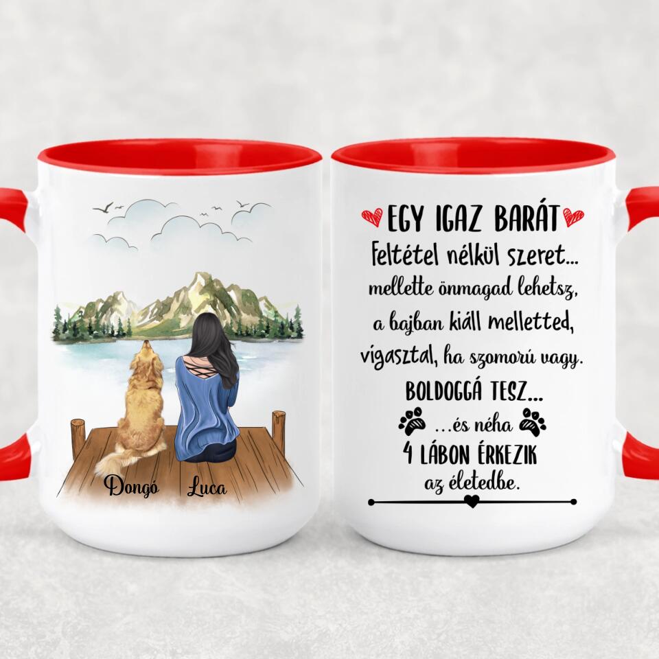 Egyedi kutyás bögre - Ő nem csak egy kutya