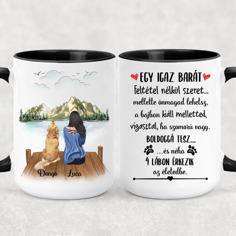 Egyedi kutyás bögre - Ő nem csak egy kutya