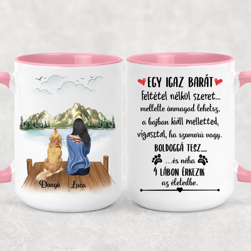 Egyedi kutyás bögre - Ő nem csak egy kutya