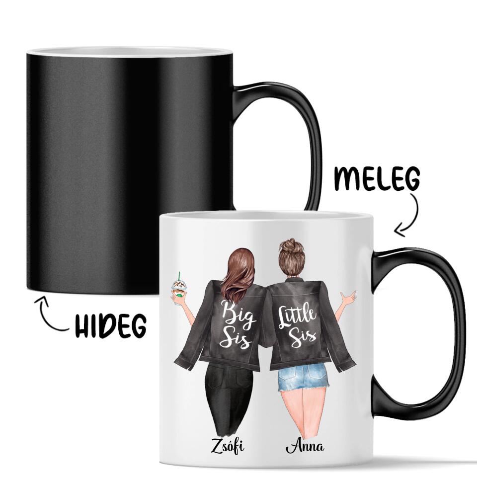 Egyedi bögre testvéreknek - köszönöm, hogy a tesóm vagy