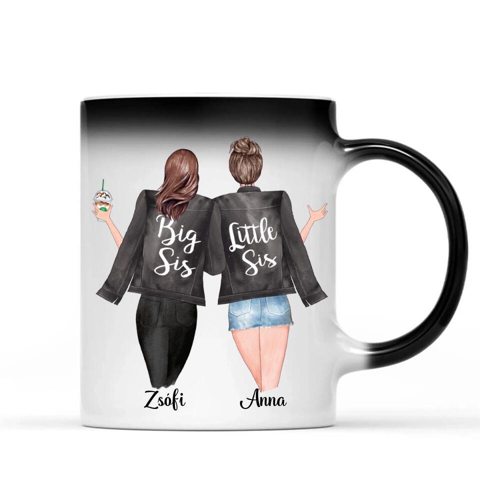 Egyedi bögre testvéreknek - köszönöm, hogy a tesóm vagy