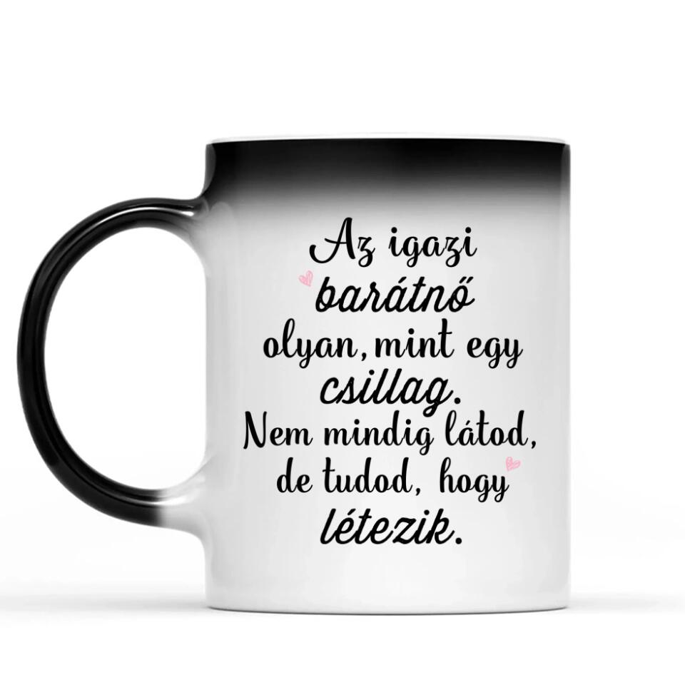 Egyedi barátnős Chibi bögre - 2 lánnyal