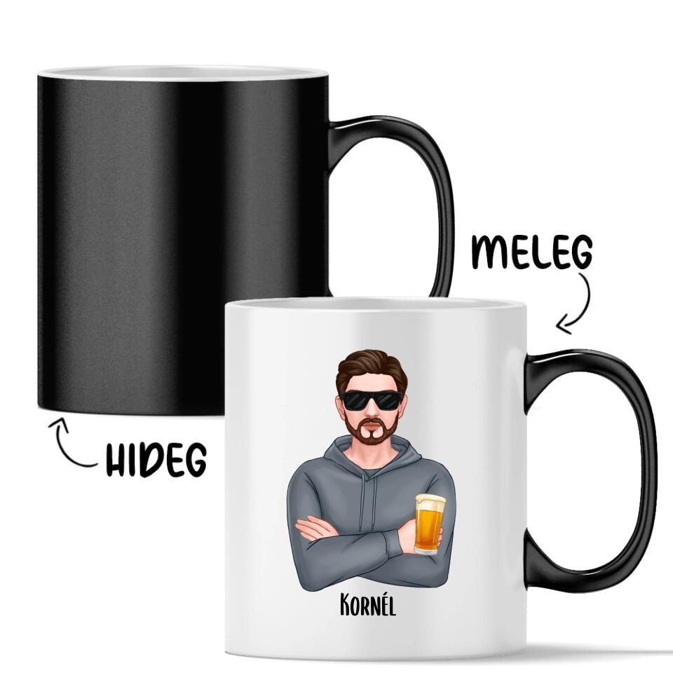 Egyedi bögre férjnek, édesapának