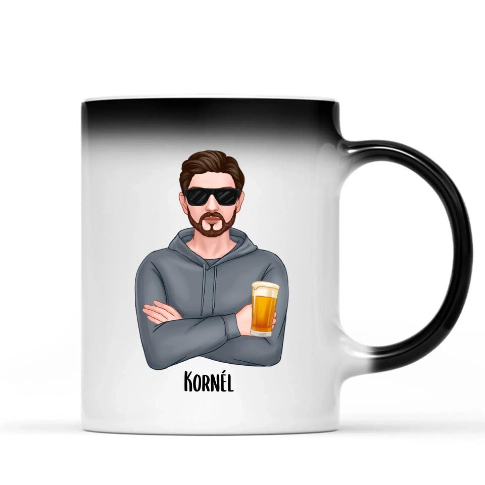 Egyedi bögre férjnek, édesapának