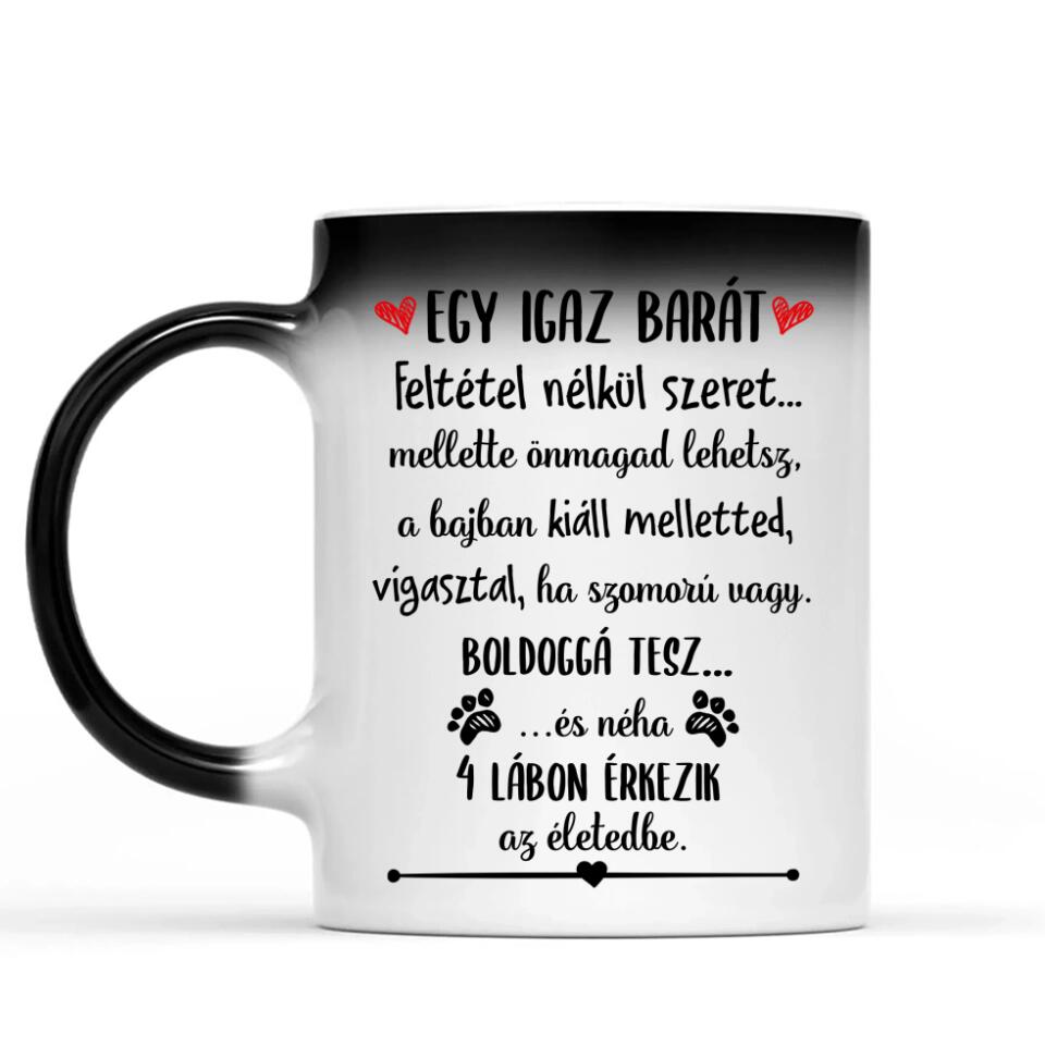 Egyedi kutyás bögre, akár 4 kutyussal