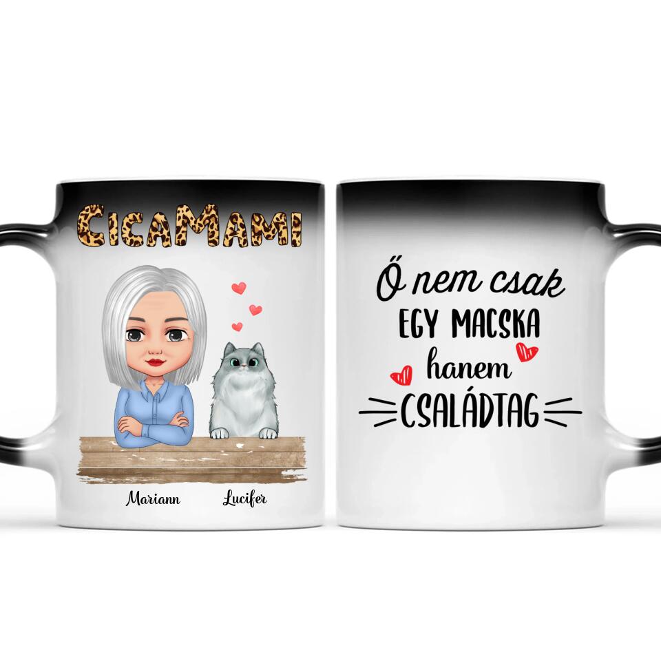 Egyedi bögre gazdiknak - chibi cicamami