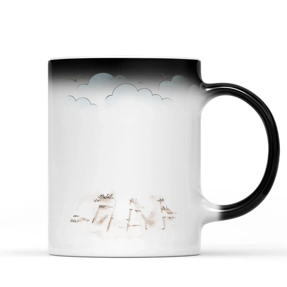 Egyedi bögre nagyszülőknek, akár 4 unokával