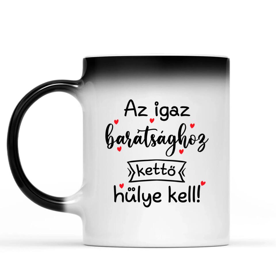 Egyedi bögre barátnőknek, az igaz barátság - akár 5 lánnyal