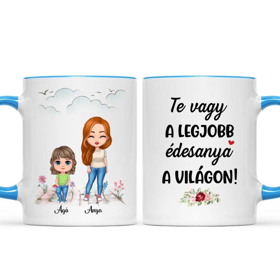 Egyedi anyák napi bögre - akár 4 gyermekkel
