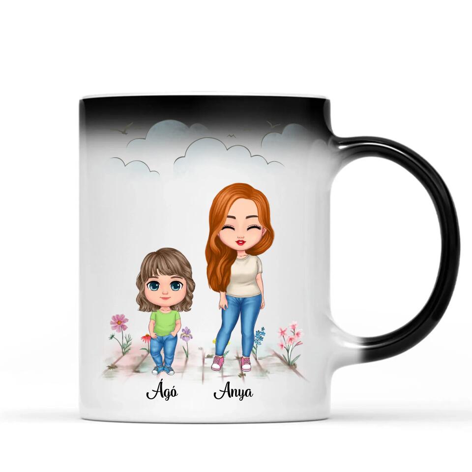 Egyedi anyák napi bögre - akár 4 gyermekkel