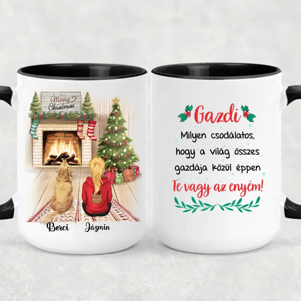 Egyedi karácsonyi kedvences bögre gyerekeknek - akár 3 kedvenccel