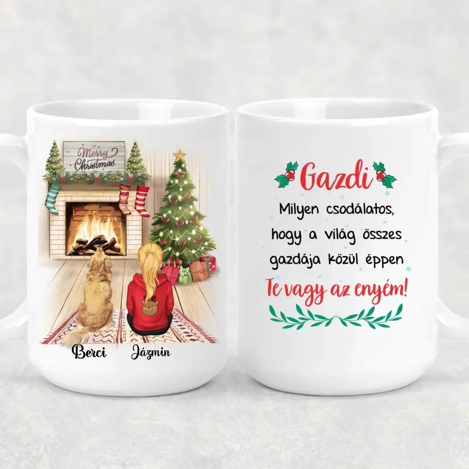 Egyedi karácsonyi kedvences bögre gyerekeknek - akár 3 kedvenccel