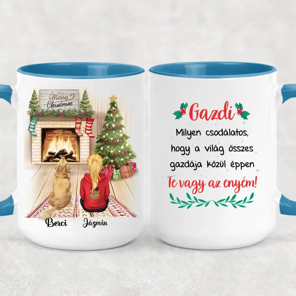 Egyedi karácsonyi kedvences bögre gyerekeknek - akár 3 kedvenccel