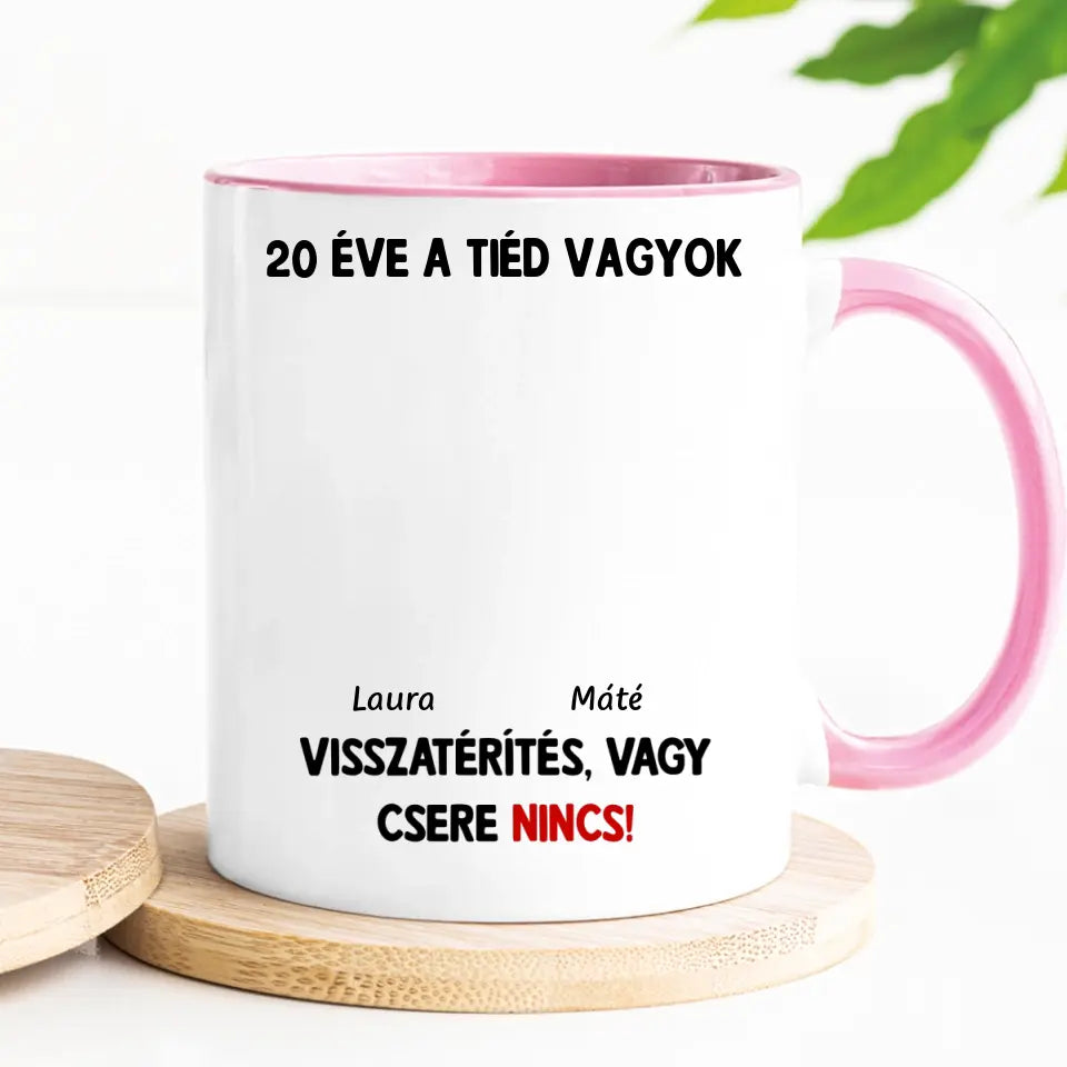 Egyedi vicces bögre pároknak - visszatérítés nincs