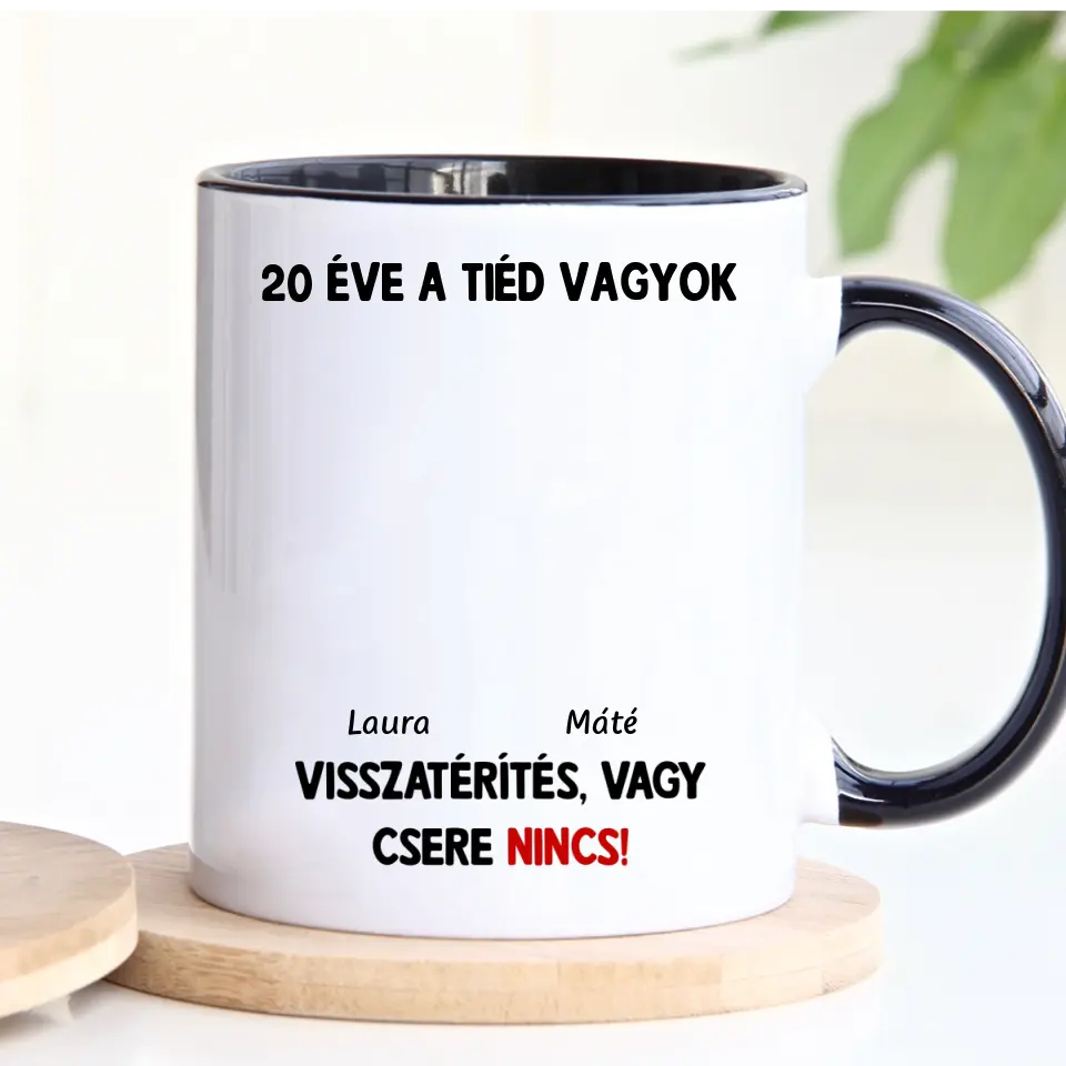 Egyedi vicces bögre pároknak - visszatérítés nincs