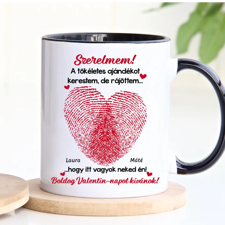 Egyedi Valentin-napi bögre - a tökéletes ajándék