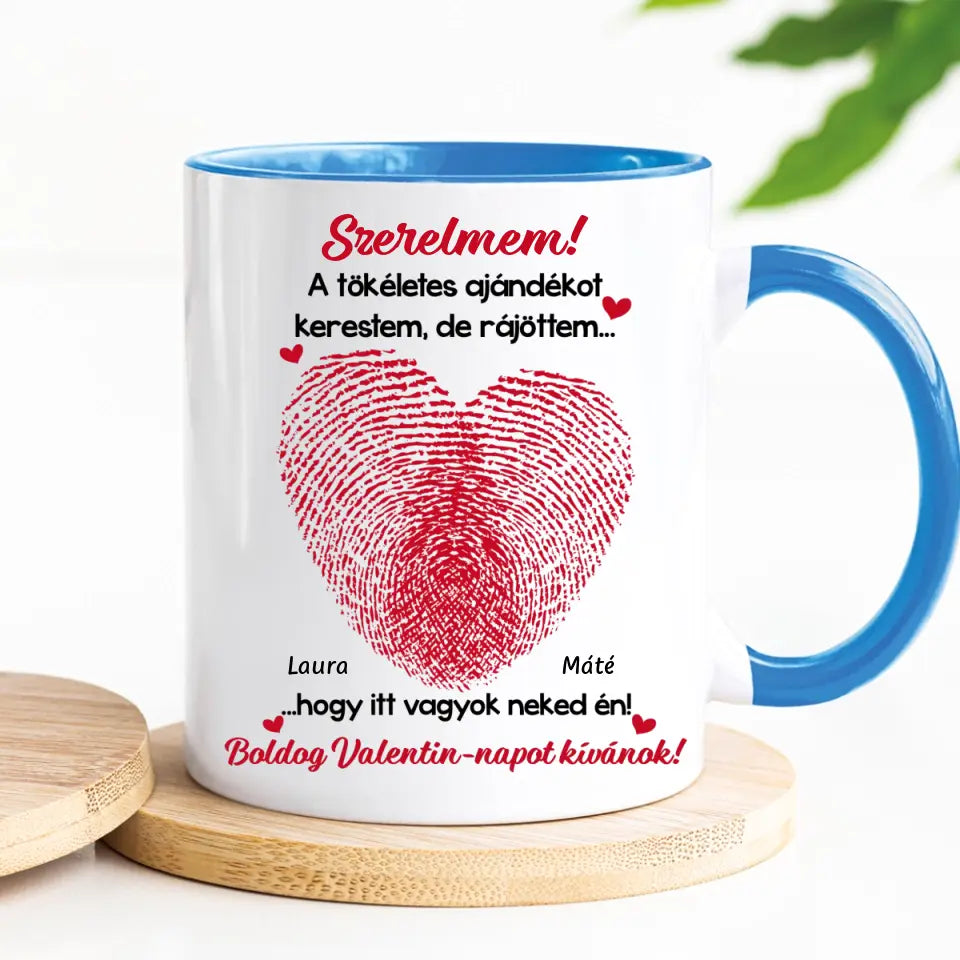 Egyedi Valentin-napi bögre - a tökéletes ajándék