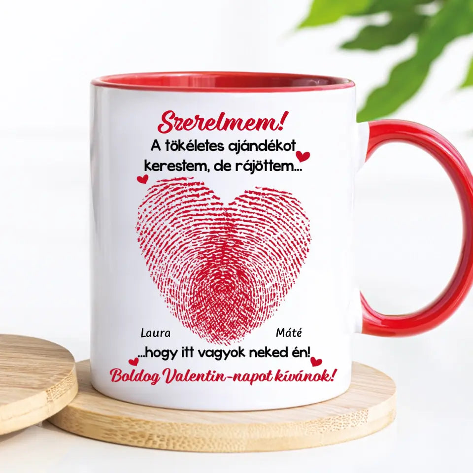 Egyedi Valentin-napi bögre - a tökéletes ajándék