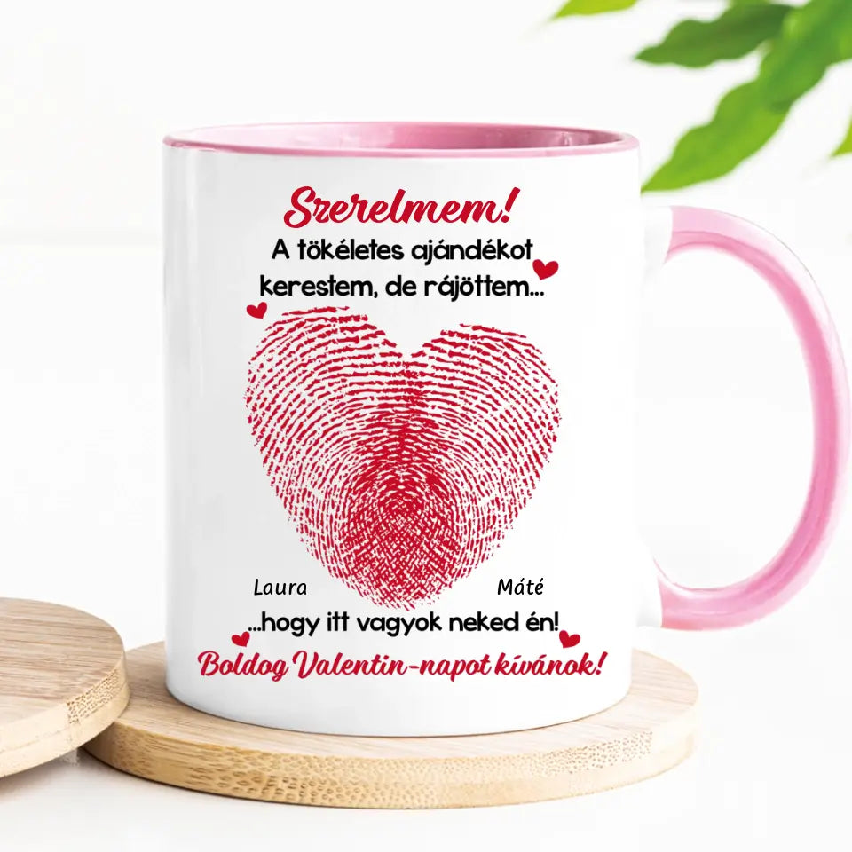 Egyedi Valentin-napi bögre - a tökéletes ajándék