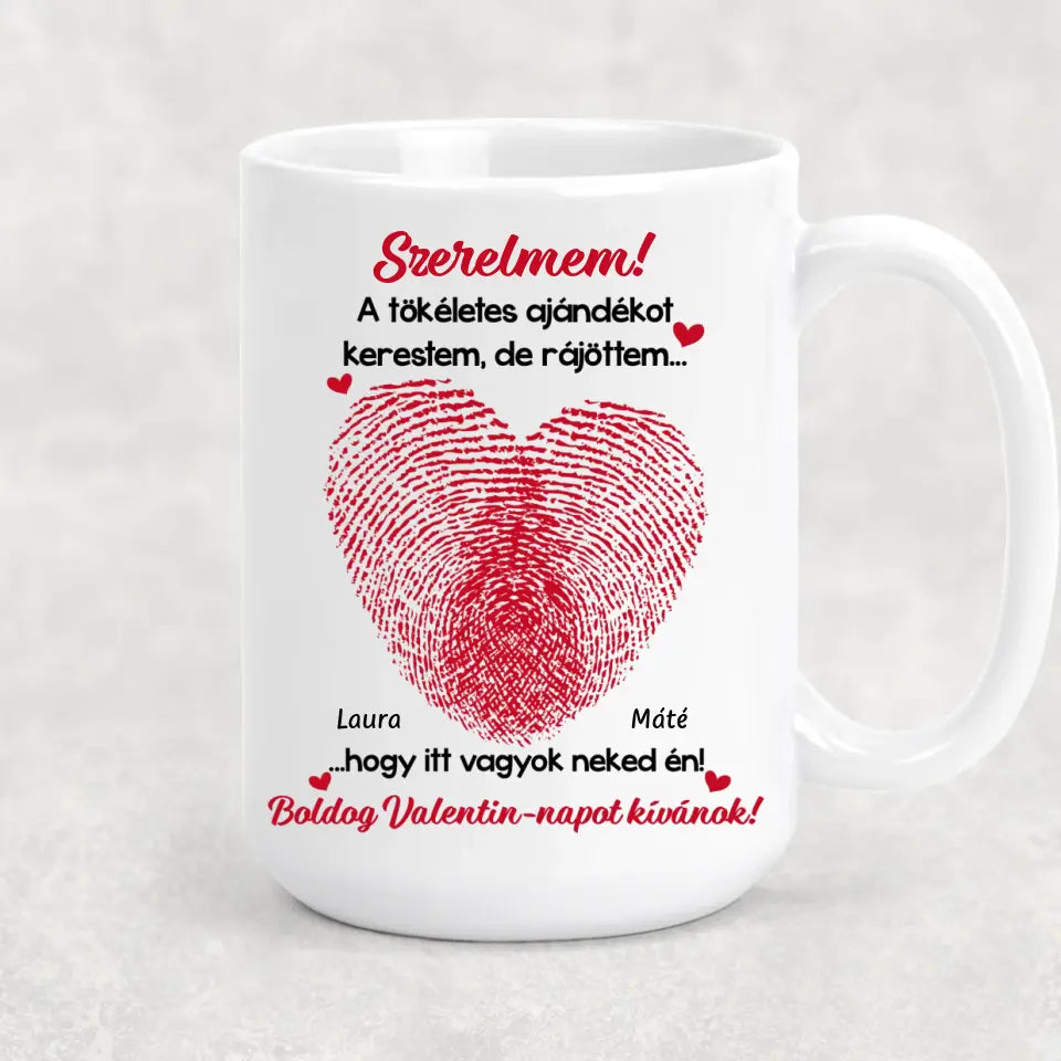 Egyedi Valentin-napi bögre - a tökéletes ajándék