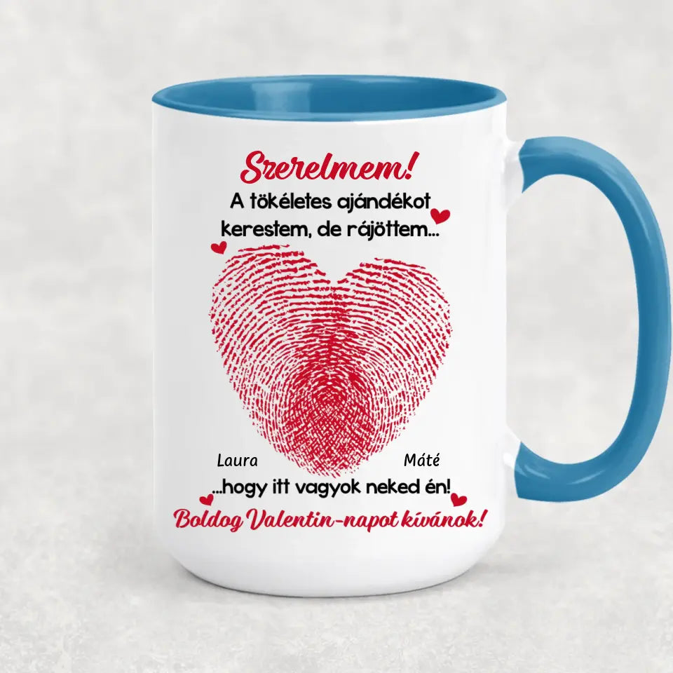 Egyedi Valentin-napi bögre - a tökéletes ajándék