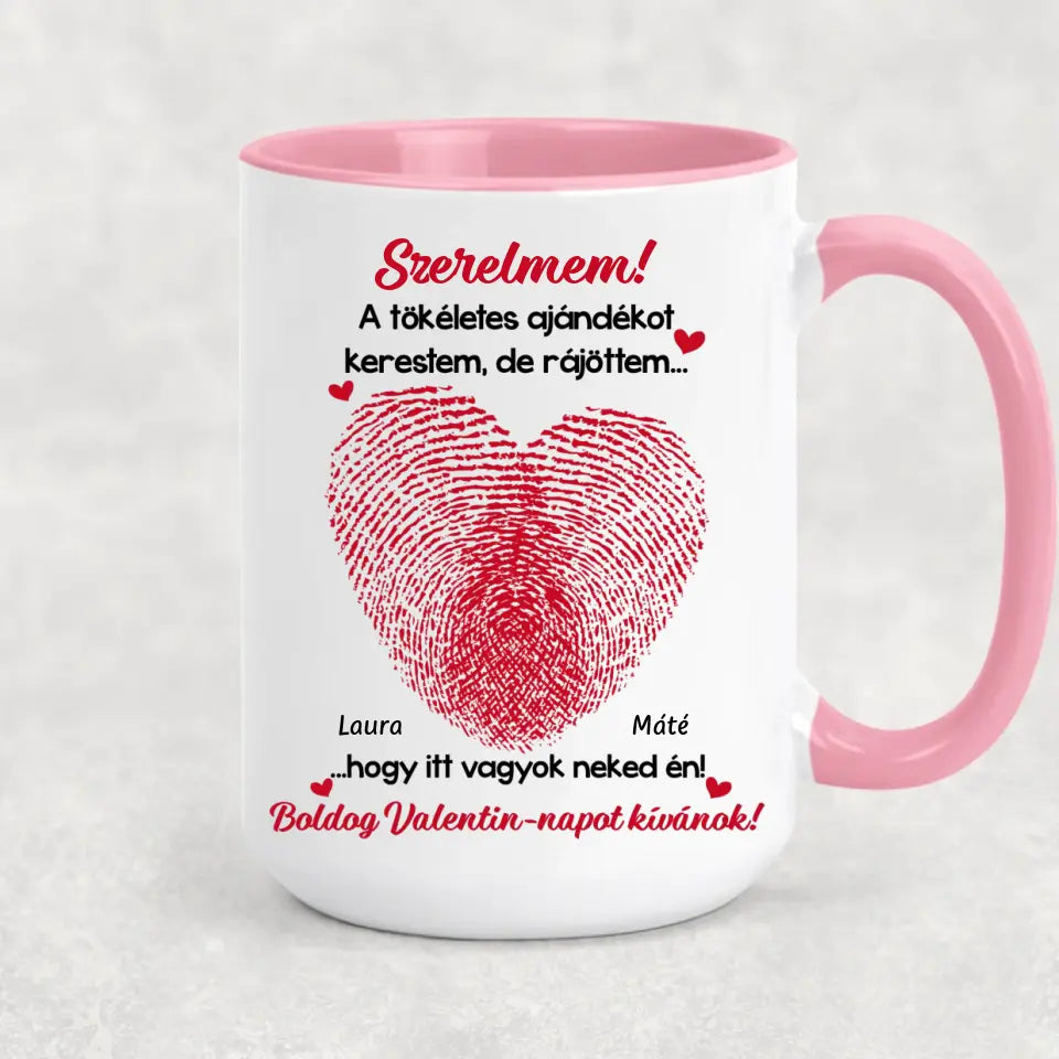 Egyedi Valentin-napi bögre - a tökéletes ajándék