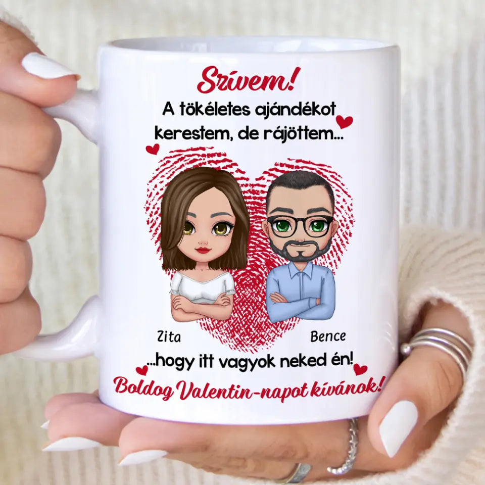 Egyedi Valentin-napi bögre - a tökéletes ajándék