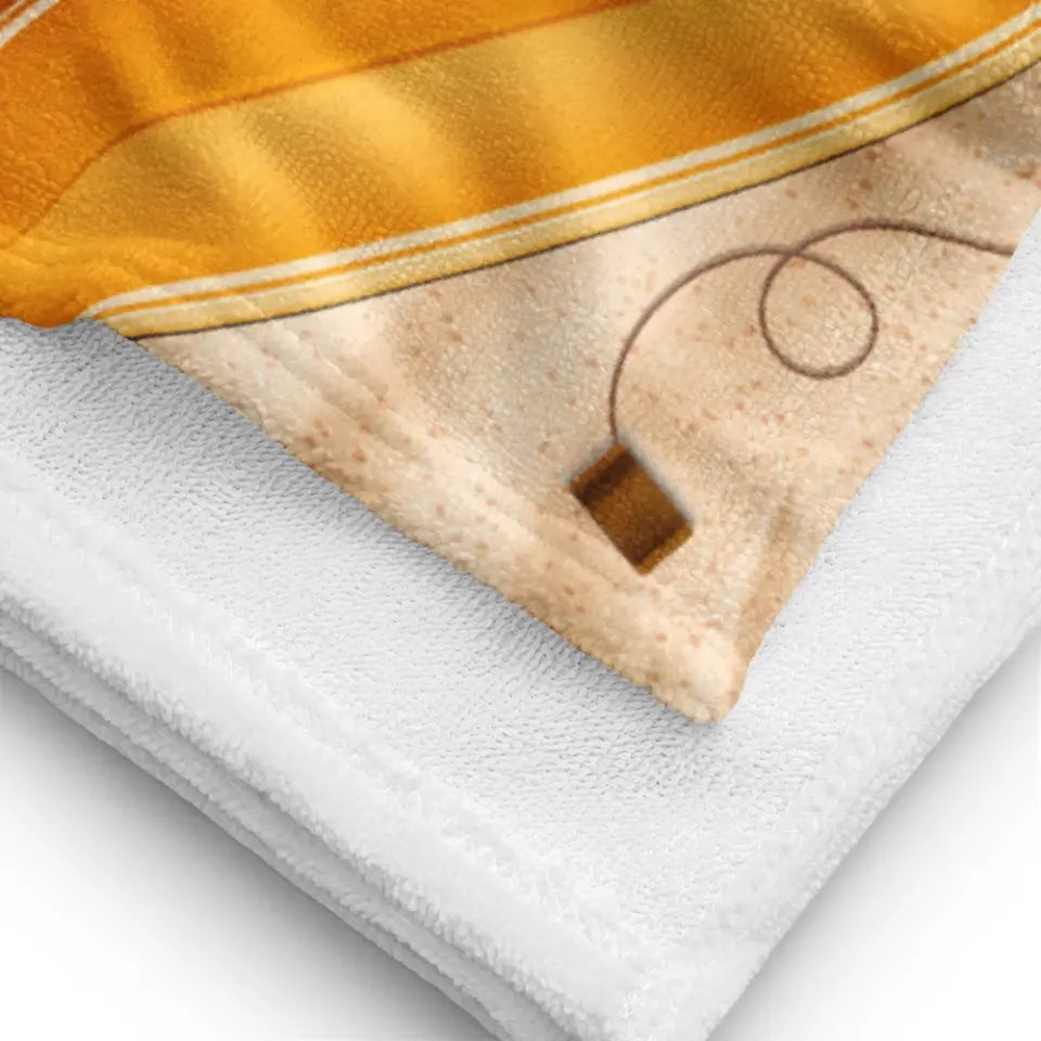 Egyedi strandtörölköző férfiaknak - aputest