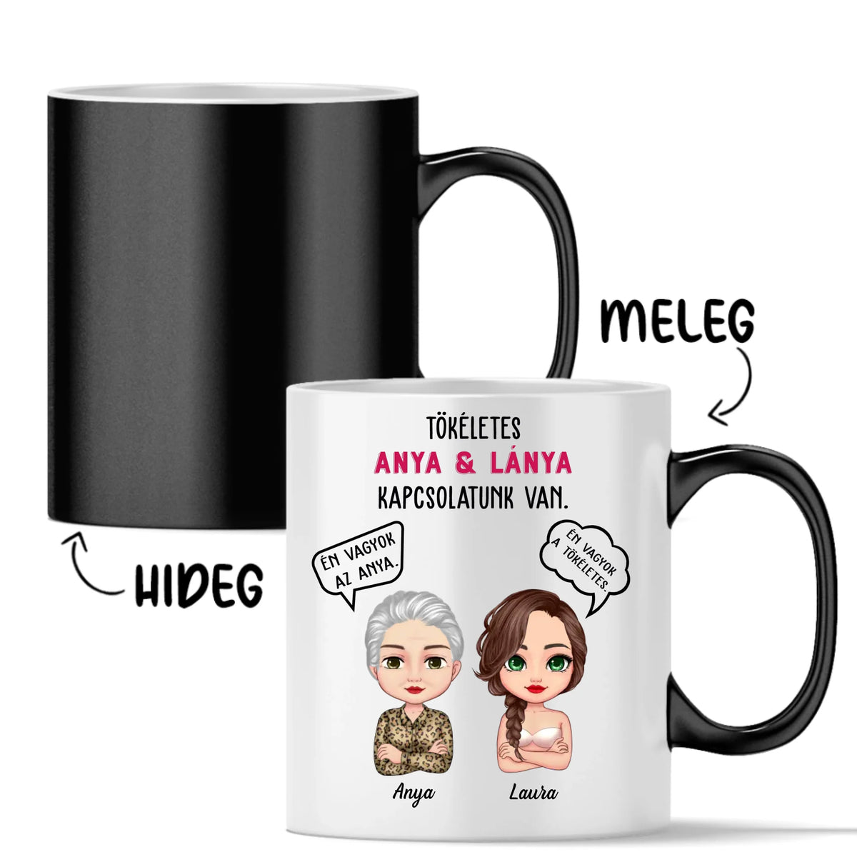 Egyedi bögre édesanyáknak - tökéletes kapcsolatunk van