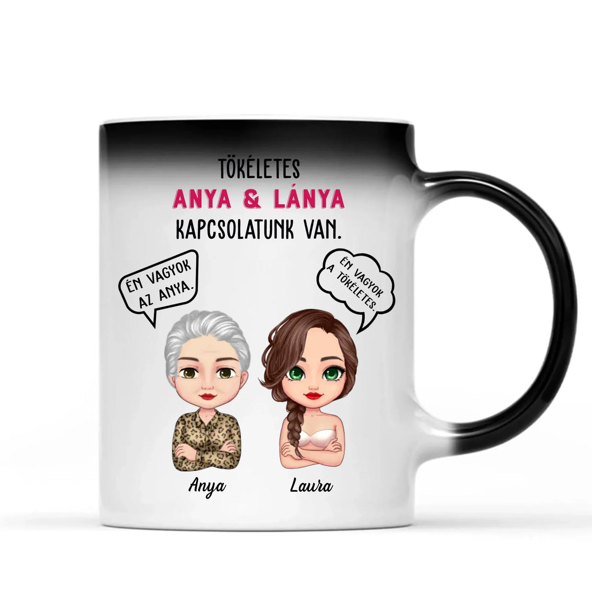 Egyedi bögre édesanyáknak - tökéletes kapcsolatunk van