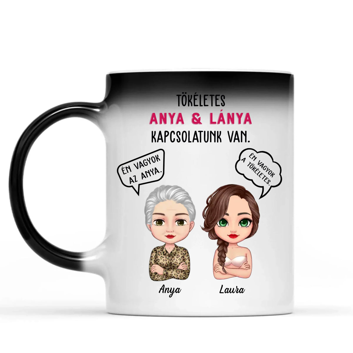 Egyedi bögre édesanyáknak - tökéletes kapcsolatunk van