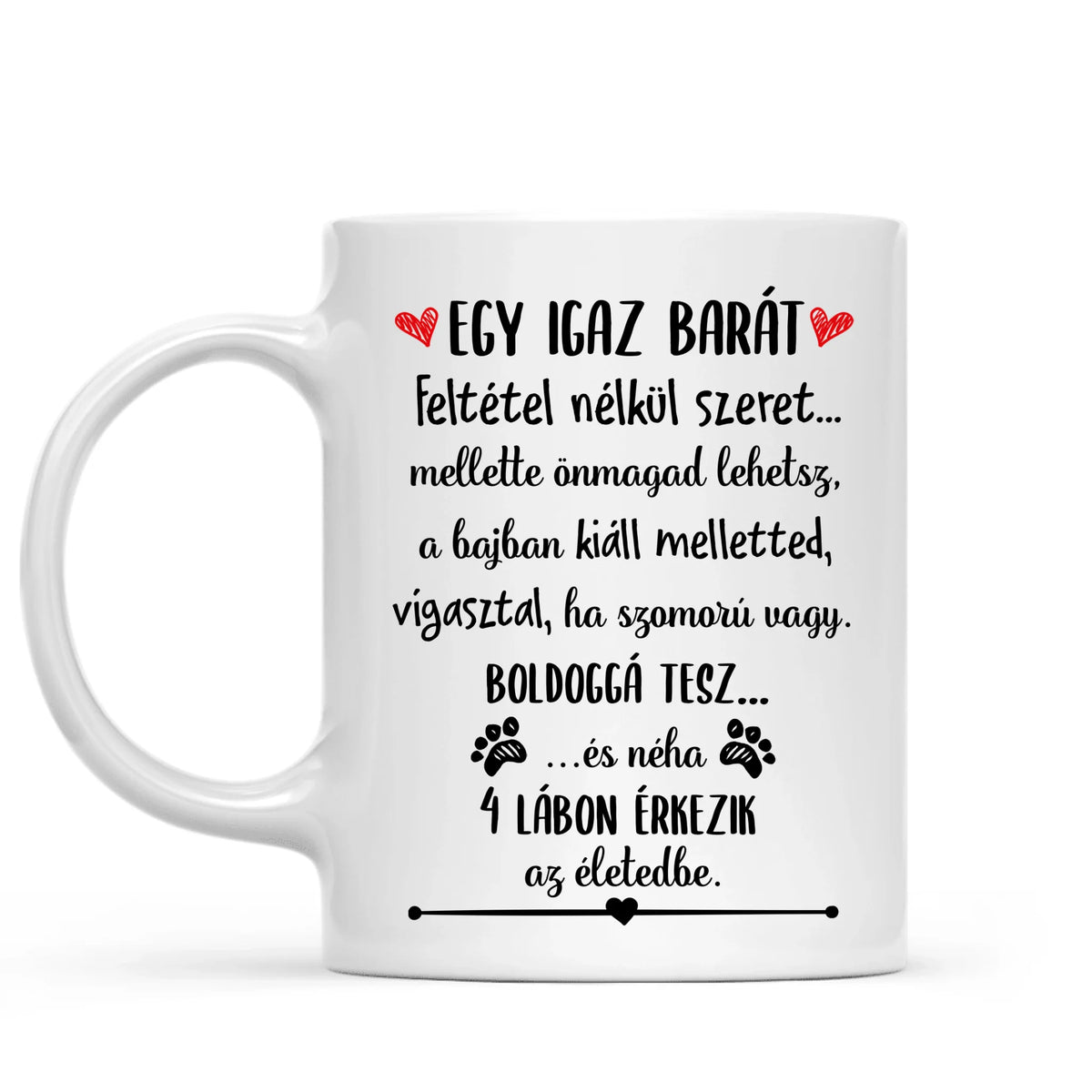 Egyedi saját fotós bögre gazdiknak - Ő nem csak egy kutya